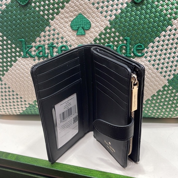 Kate Spade Carey Medium Compartment Bifold Wallet 
COLOR: Black
NWT - Picture 16 of 16